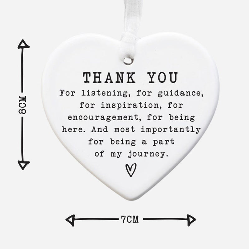 Thank You Keepsake  | Personalised Thank You Gift