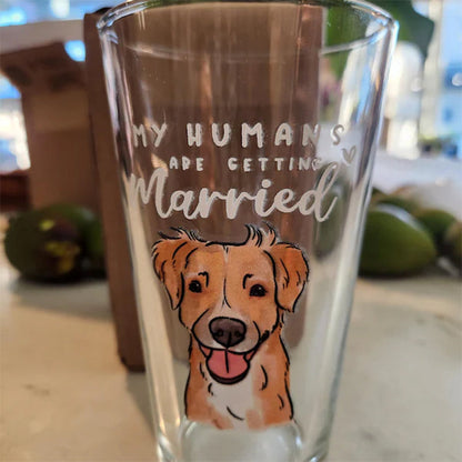 Custom Dog Engagement Gift, My Humans Are Getting Married Mug