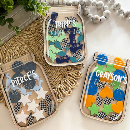 Kindness Jar Set | Reward Jar Set | Personalized Jar with Tokens