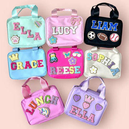 Custom Backpack with Matching Lunch Box