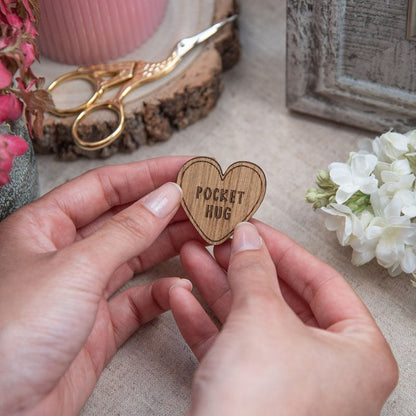 Pocket hug token love gift | thinking of you | miss you isolation gift missing you
