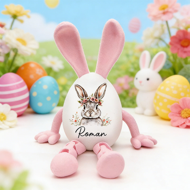 Mini Bunny Egg Fun Easter 3D Printed Cute Toy and Gift for Easter