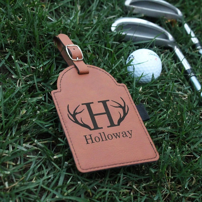 Personalized Golf Bag Tag Gift For Groomsmen Golf Gifts For Dad