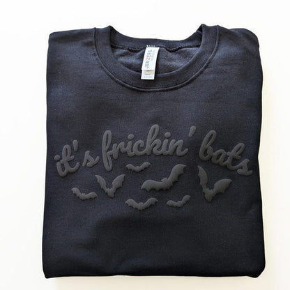Halloween Puff Sweatshirt It's Frickin' Books