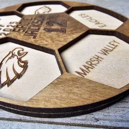 Personalized Soccer Player Plaque, Senior Night Soccer Gift