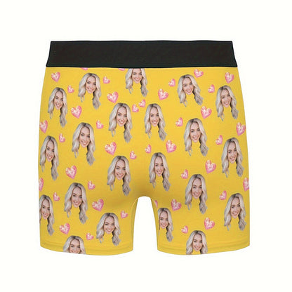 Men's Custom Boxer Briefs - Personalized Photo