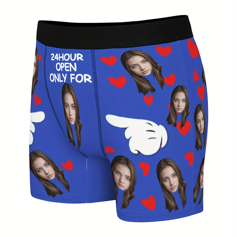 Men'S Boxer Shorts with Personalized Designs