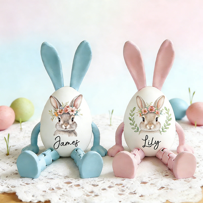 Mini Bunny Egg Fun Easter 3D Printed Cute Toy and Gift for Easter