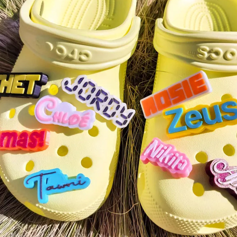Custom Clog Charms Shoe Charms Name