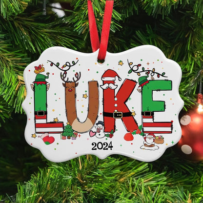 Personalized Christmas Ornaments for Kids