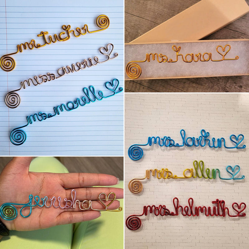 Unique Handmade Custom Bookmark, back to school gift, Teacher Appreciation, Client Gifts