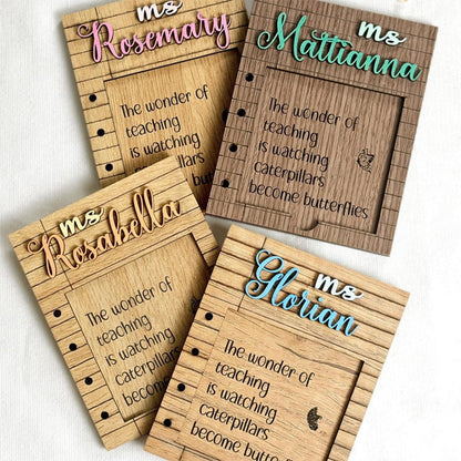 Teacher Gift End Of The Year Gift Teacher Appreciation Sticky Note Holder