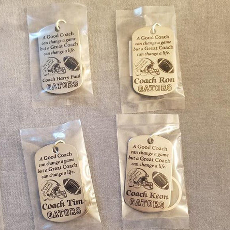 High School ,MUSIC ,FOOTBALL Coach Keychain Gift