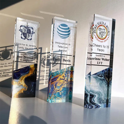 Custom Award Plaque Corporate Trophy Award