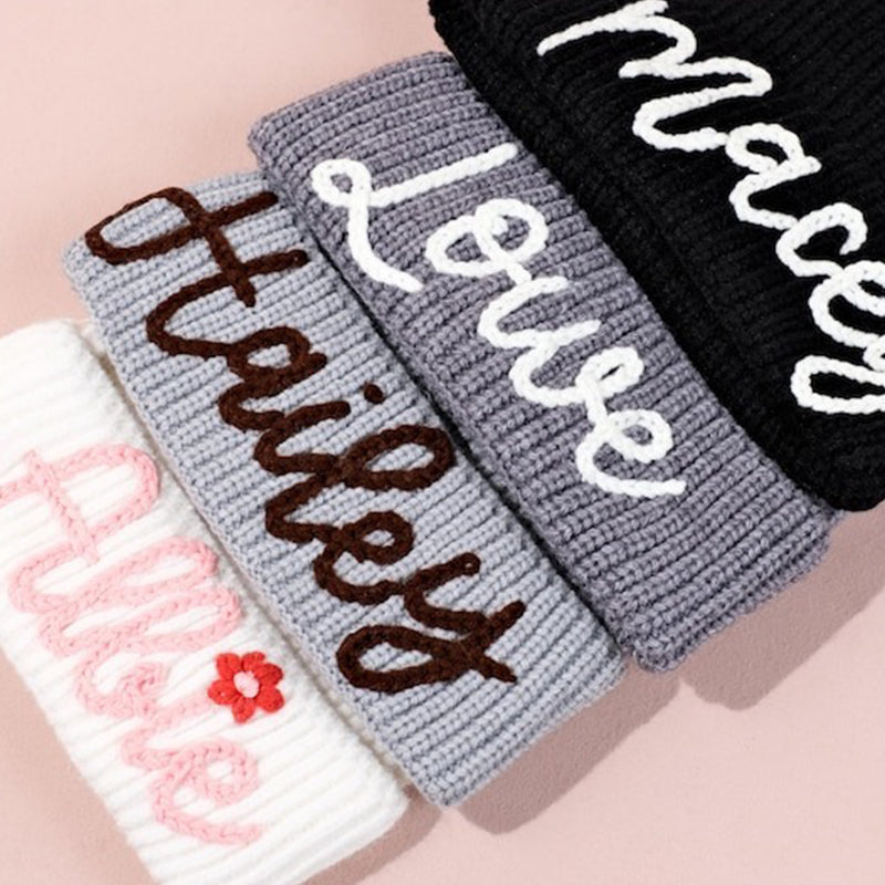 Personalized Kids Hats – Custom Embroidered Winter Warm Hats