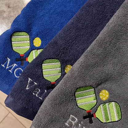 Personalized Pickleball Towel, Birthday Gift For Men
