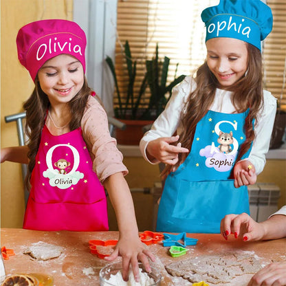 Personalized Animal Elephant Adjustable Kid Apron
