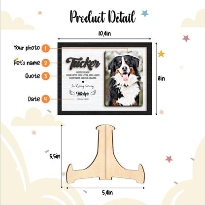 Personalized Wooden Pet Memorial Plaque – A Meaningful