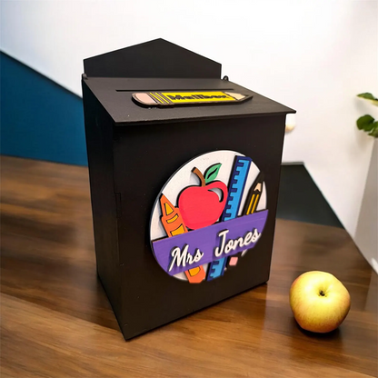 Personalized Teacher Mailbox & Door Sign Set: Classroom Decor