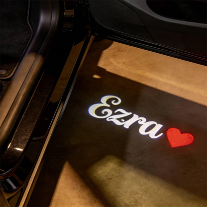 Custom Car Door Puddle Light, Personalized Photo for Car Door Lights