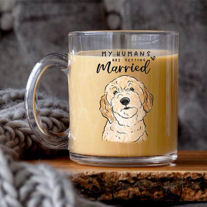 Custom Dog Engagement Gift, My Humans Are Getting Married Mug