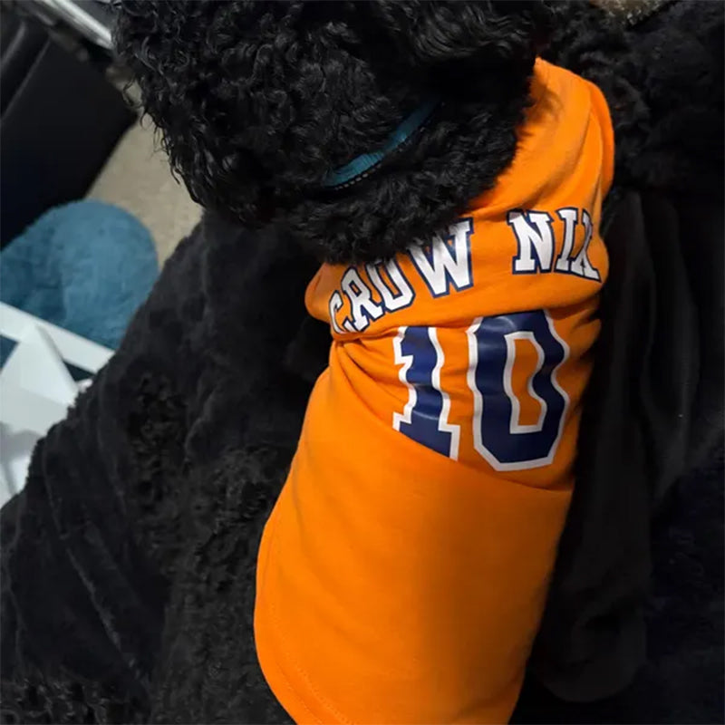 Custom Dog Jersey with Logo Personalize with Name