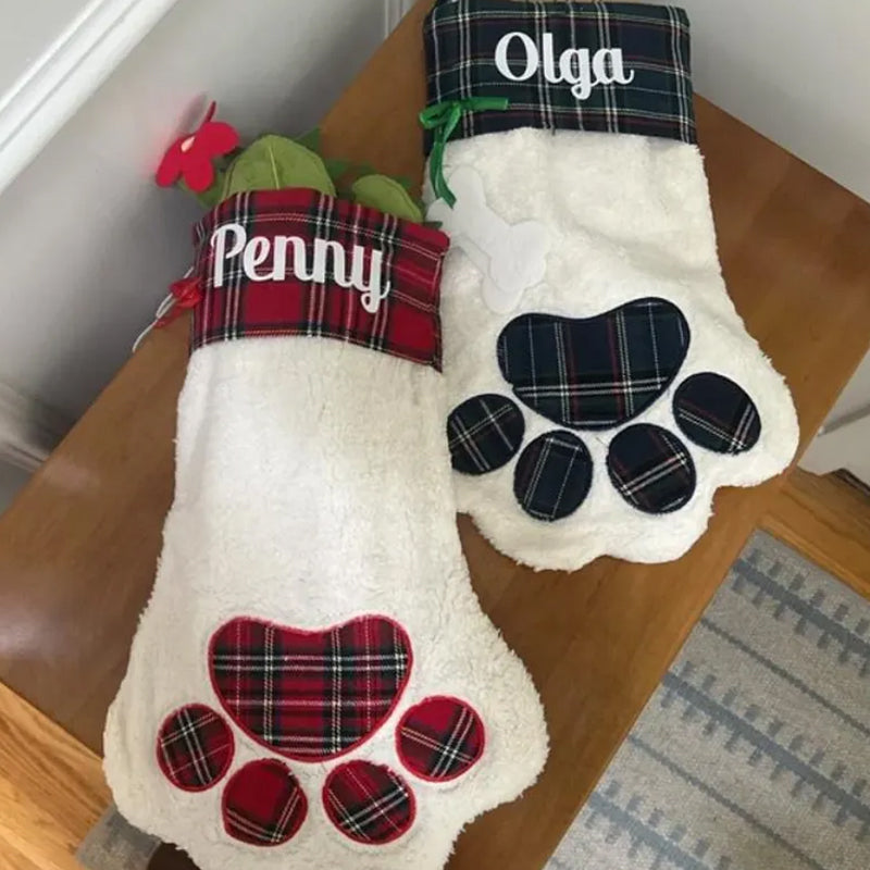 Personalized pet stocking, Blank pet stocking