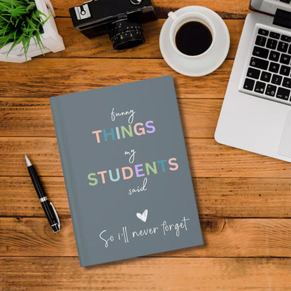 Personalized Teacher Journal, A New Teacher Gift, Book for Teacher Appreciation