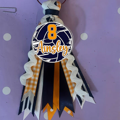 Custom Ribbon Bag Tag Tassel Sport Tag
