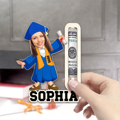 Personalized Graduation Gift, Custom Photo Graduation Money Holder
