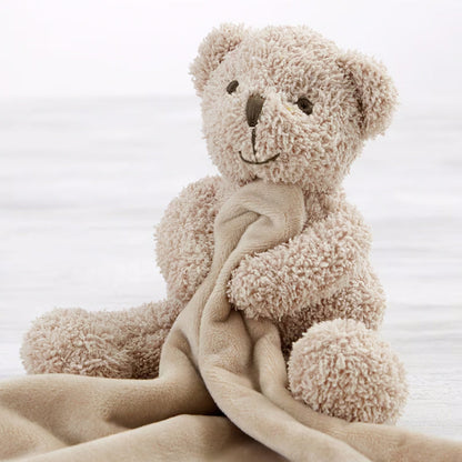 Teddy Bear Personalized Baby Lovey, Gifts for Babies