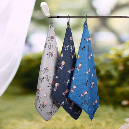 Personalized Photo Golf Towel