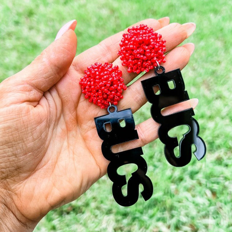Personalized Custom Game Day Earrings