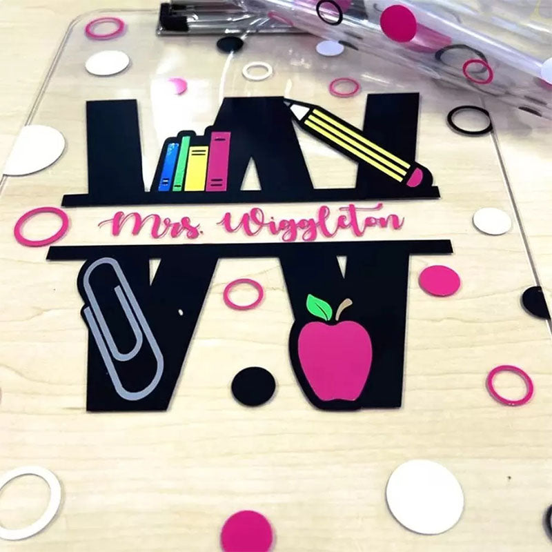 Teacher Clipboard, Teacher Gift, Personalized Clipboard