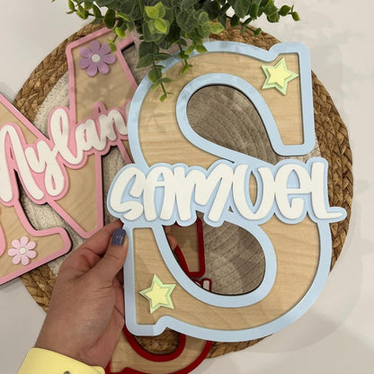 Kids Name Door Sign, Kids Name Personalized, Kids Name Room Sign, Personalized Kids Name Sign