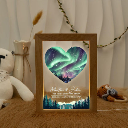 The Night Our Story Began -- Personalized Date Text