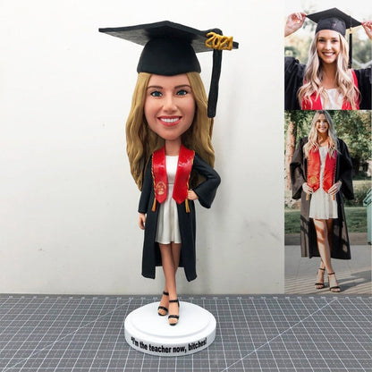 Customized Graduation Bobbleheads Figurine