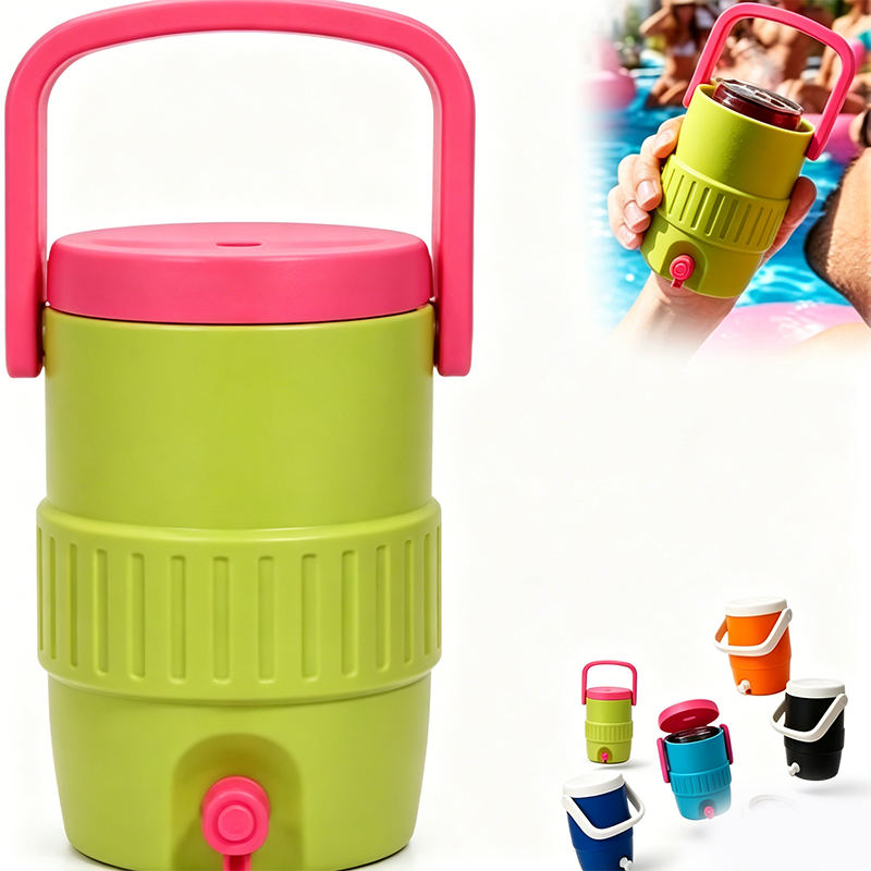 Slim Retro Water Cooler Can Holder for 12oz Energy Drinks