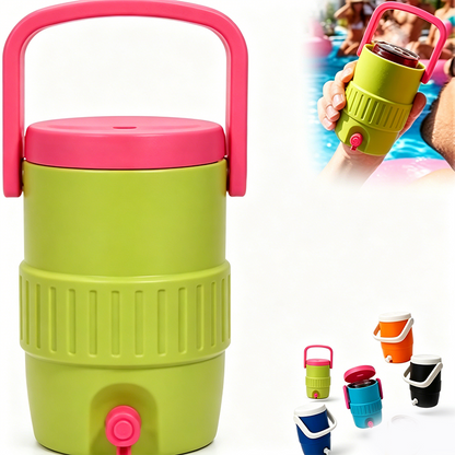 Slim Retro Water Cooler Can Holder for 12oz Energy Drinks