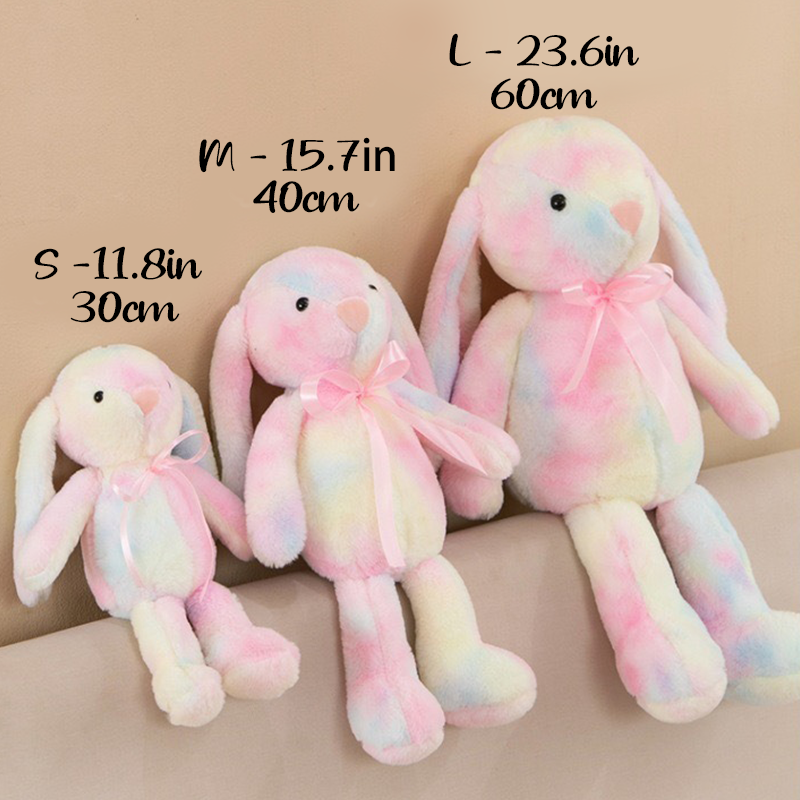 Personalized Easter Embroidered Plush Bunny Toy