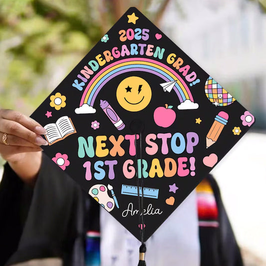 Personalized Kindergarten Graduation Cap Topper