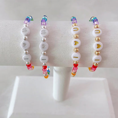 First day of school bracelet set | kindergarten bracelet