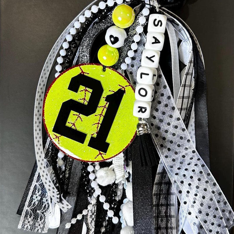 Bag Tag / Sports Bag Charm / Personalized Gifts