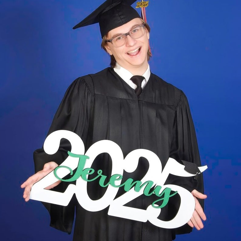 Graduation Gifts For Her Grad name sign 2026 Custom Name Sign