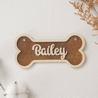 Dog House Sign, Dog House Tag, Personalized Gift