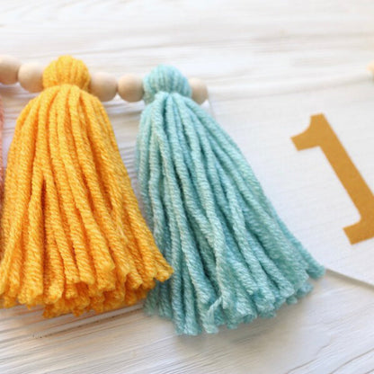 Custom Linen Birthday Crown for Birthday | Personalized Gifts with Hand Embroidered Name