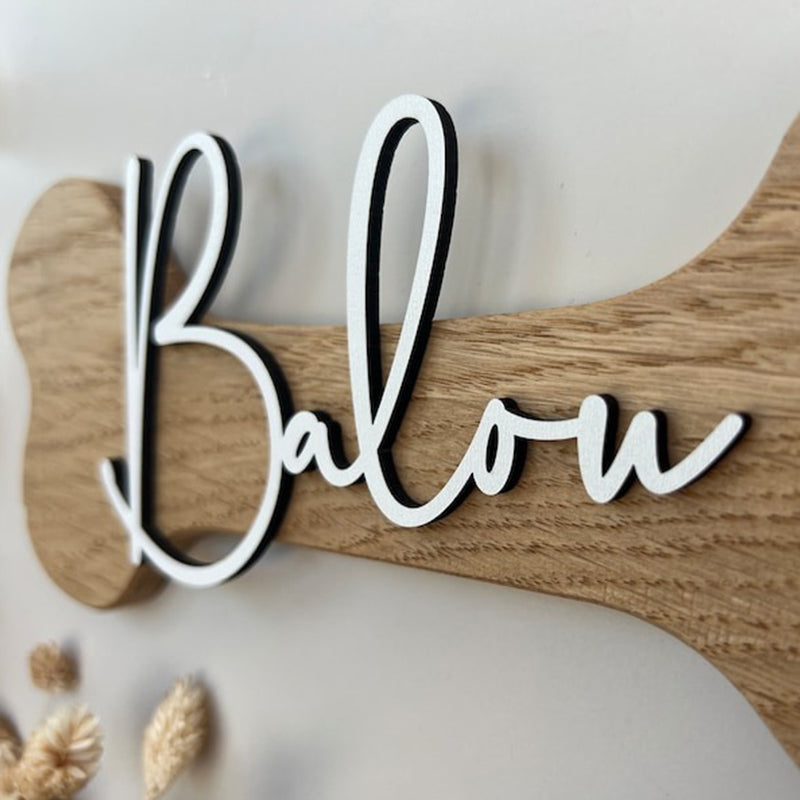Dog name plate personalized