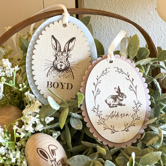 Easter Tag Easter Basket Tag