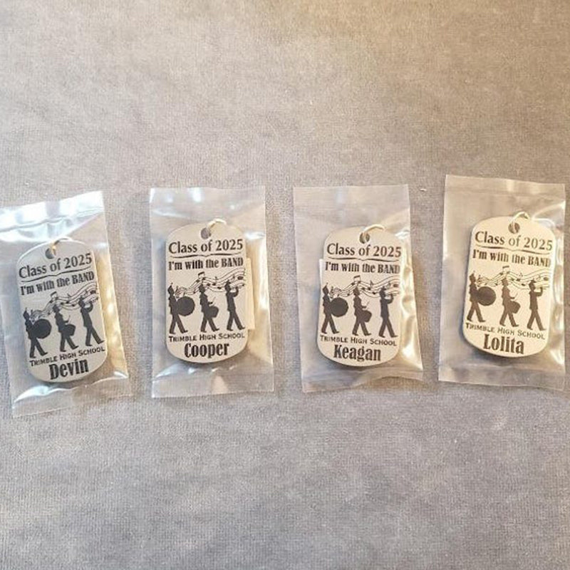 High School ,MUSIC ,FOOTBALL Coach Keychain Gift