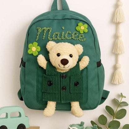 Personalized Bear Backpack - Custom Name